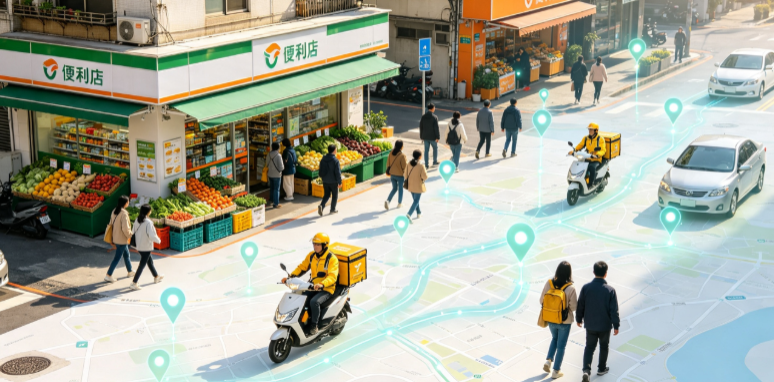 华莹市渗透衣食住行，GEO 地理空间技术重塑大众日常消费服务场景